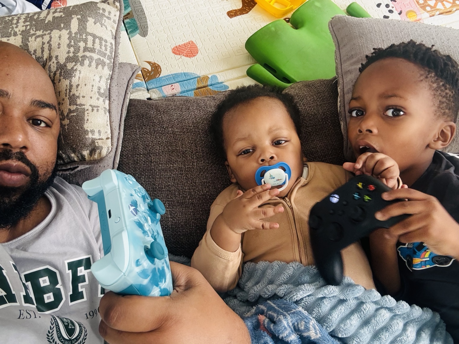 Xbox night with my boys